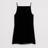 LEO LIN Leia Black Velvet Mini Dress, Size US6. New Year Of The Snake Collection