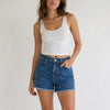 BDG Urban Outfitters Jean Shorts Womens 27 Blue Denim Mid-rise Bermuda Cutoff
