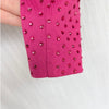 Veronica Beard Jessel Dress Womens XS Crystal-Embellished Stretch-jersey Mini