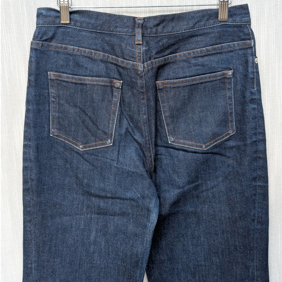 A.P.C. APC Jean Taille Haute Denim Mid-rise Straight Leg Jeans, size 40/L