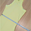 SKIMS Soft Lounge High Crewneck Tank Mini Dress Womens XS Lemonade Sleeveless