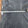 Frame Le Baggy Palazzo Wide Leg Jeans Womens 28 Dark Gray Flocked Full Length