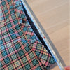 Moschino Boutique Trousers Womens 10 Wool Plaid High-rise Ankle Chino Dress Pant