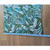 Reformation Green Blue Abstract Floral Strapless Stretch Midi Dress XS