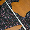 AFRM Black Floral Print Trixie Long Ballon Sleeve Midi Maxi Dress, size M