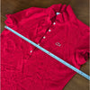 Lacoste Red Slim Fit Short Sleeve Polo T-Shirt in Petit Piqué, size EU38/US2