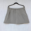 Lululemon Crinkle Nylon High-Rise Mini Skirt Womens XL Warm Gray Skort NWT