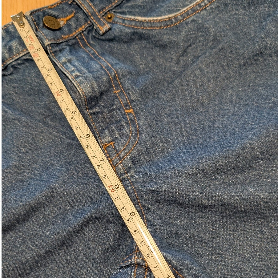 BDG Urban Outfitters Jean Shorts Womens 27 Blue Denim Mid-rise Bermuda Cutoff