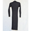 Aritzia Wilfred Alchemy Dress Womens S Black Mock-neck Sweater Bodycon Midi