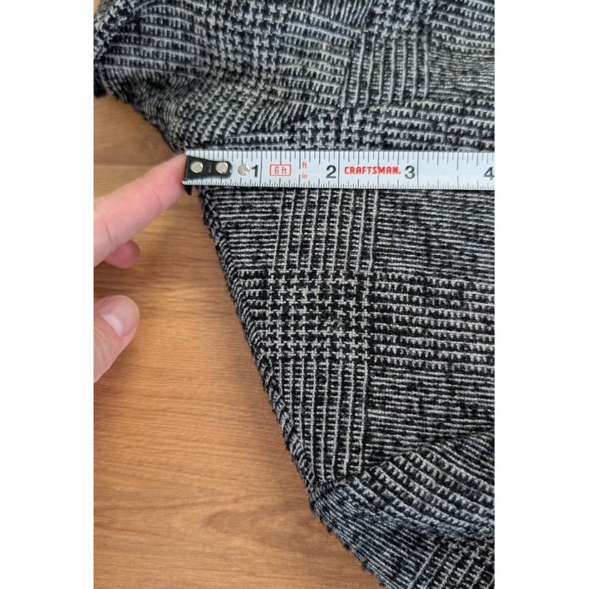 Rag & Bone Gray Wool Blend Plaid Blazer Size 4