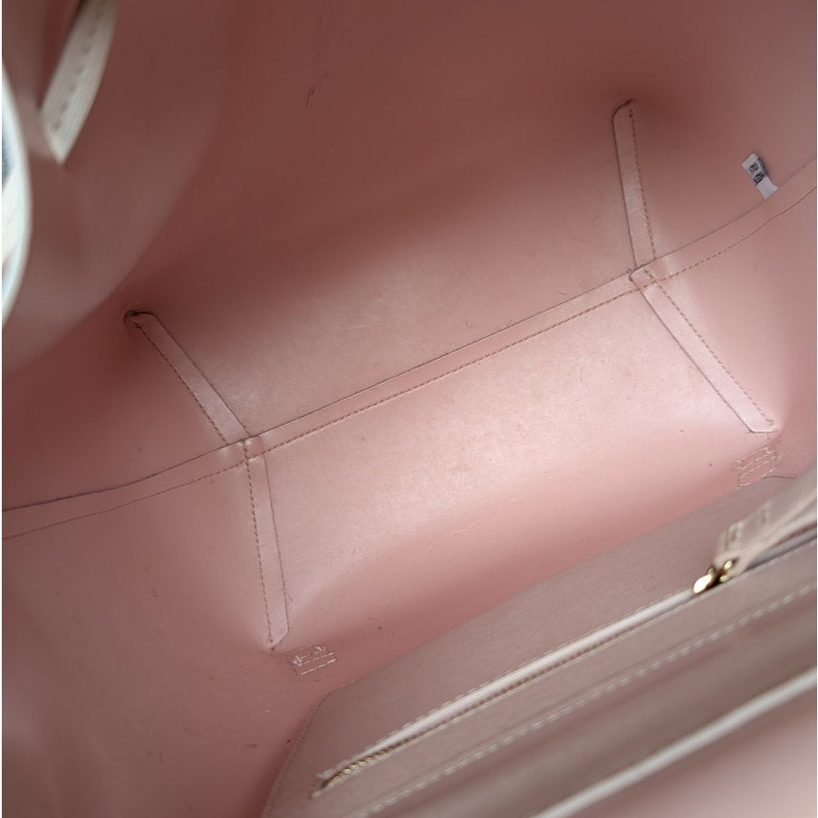 Mansur Gavriel Grained Calfskin Leather Bucket Mini Backpack Rosa
