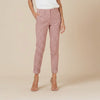 Berwich Laura 67 Pants Womens IT44 US 8 Red Gingham Check Wool es1508x Italy NWT