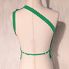 Jacquemus La Maille Ascu One-Shoulder Sleeveless Crop Top, size FR40/US8