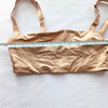 SKIMS Seamless Sculpt Scoop-neck Stretch Satin Nude Bra/Bralette, size XS