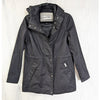 Hunter Hooded Long Sleeve Logo Rain Jacket Parka Black XS