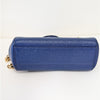 Dolce & Gabbana Leather Miss Sicily Top Handle Small Bag in Blue