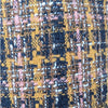 Greylin Skirt Womens XS Mini Black/Orange Tweed Plaid Straight NWT