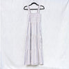 SEAFOLLY Isla Palm Tiered Organic Cotton Cover-up Midi Dress In Brown, size XS