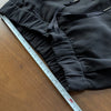 Lululemon W5BZDS Black On The Fly Jogger Tapered Leg Mid-rise Pants, size 2