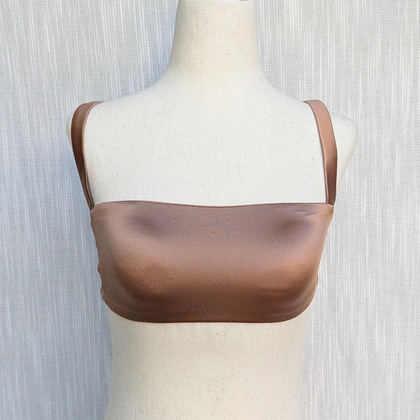 SKIMS Bandeau Bra Bralette with Adjustable Straps Womens XS