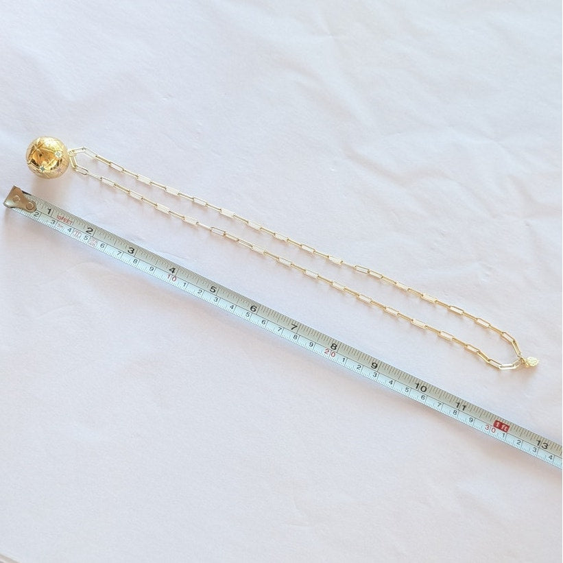 Wanderlust + Co Gold Planet Medallion Necklace 14K Real Gold Plated Jewelry