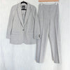 J.Crew Gray Wool Suit Set: Single-breasted Alfie Blazer 4 & Dress Pants 4 Tall