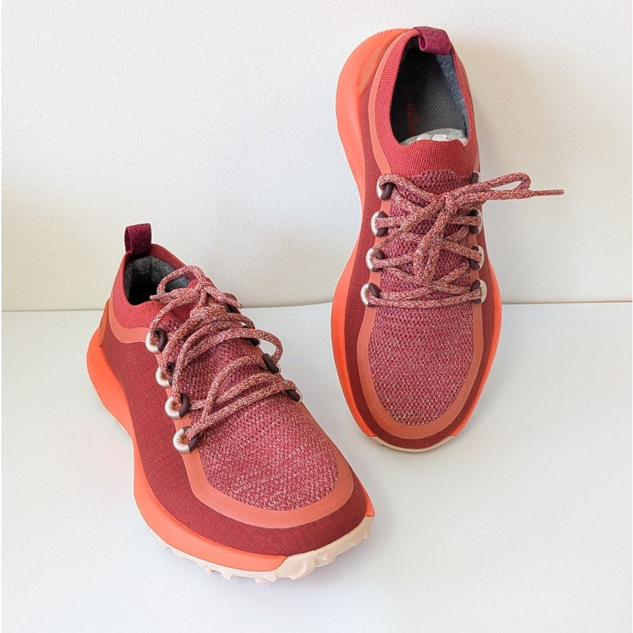 Allbirds Trail Runner SWT Sneakers Womens 9.5 Multi Orange Athletic Low Top NWOT