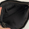 Bao Bao Issey Miyake Prism Chain Clutch Black PVC Shoulder Bag