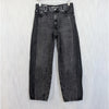 Levi's Baggy Dad Jeans Womens 25 Black Denim Mid-rise Barrel Leg