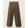 NWT Mango MNG Selection Orchid Linen Blend Straight Wide Leg Pants, size 4