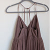 ASOS Pinny Extreme Tulle Mesh A-line Purple Midi Sleeveless Dress, size 6