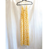Rag & Bone T-back Floral-print Slip Midi Dress In Yellow, size 6