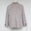 J.Crew Parke Blazer Womens 4 Pink/Ivory Plaid Italian Wool Single-breasted AQ234