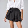 J.Crew Black Bubble-hem Skirt in Cotton Poplin Size 4 Style CA725