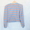 Veronica Beard Arrowe Jacket Blazer Womens 12  Blue Multi Striped Crewneck NWT