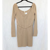 Dion Lee Ssence Exclusive Rib Corset Mini Dress in Sahara Womens AU12/US8 NWT