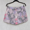 Cos Lightweight Cotton Floral Printed Pyjama Mini Shorts, size S