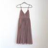 ASOS Pinny Extreme Tulle Mesh A-line Purple Midi Sleeveless Dress, size 6