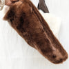 MC2 Saint Barth Bag Brown Gradient Furry Flavea Faux Fur Handbag Top Handle Tote