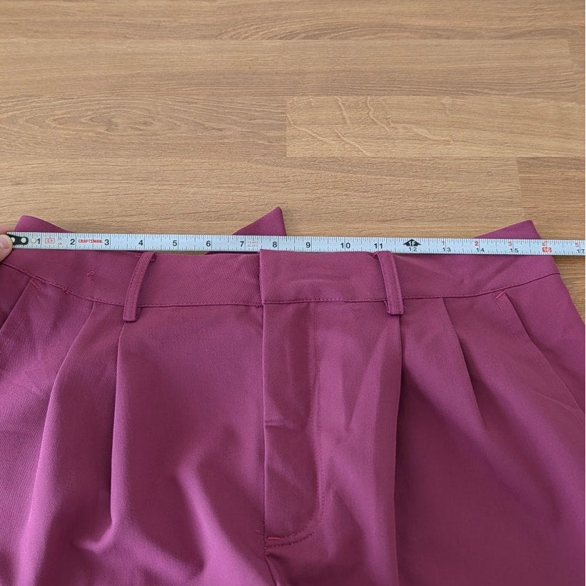 Free People Zoey Pants Womens 12 Pink Rose High-rise Tapered Ankle NWT
