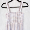 SEAFOLLY Isla Palm Tiered Organic Cotton Cover-up Midi Dress In Brown, size XS