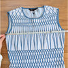 BCBGMAXAZRIA Elena Dress Womens XS Sleeveless Geometric Print Bodycon Mini