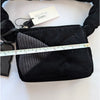 NWT Sonia Rykiel Black Camera Velvet Logo Mini Bag Adjustable Strap