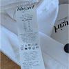Blugirl Blumarine Jeans Womens 8 White Denim Mid-rise Slim Straight Leg NWT