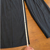 NWT Madewell Black Tall Slouchy Straight Pants in Drapey Twill NS449, Size 12