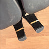Fabiani Sara Kent Black Suede Block Heel Italy Pumps Womens EU 38.5/US 8.5