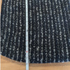 The Kooples Mini Skirt Womens EU38/M Black/Gray/Blue Wool Blend Pencil