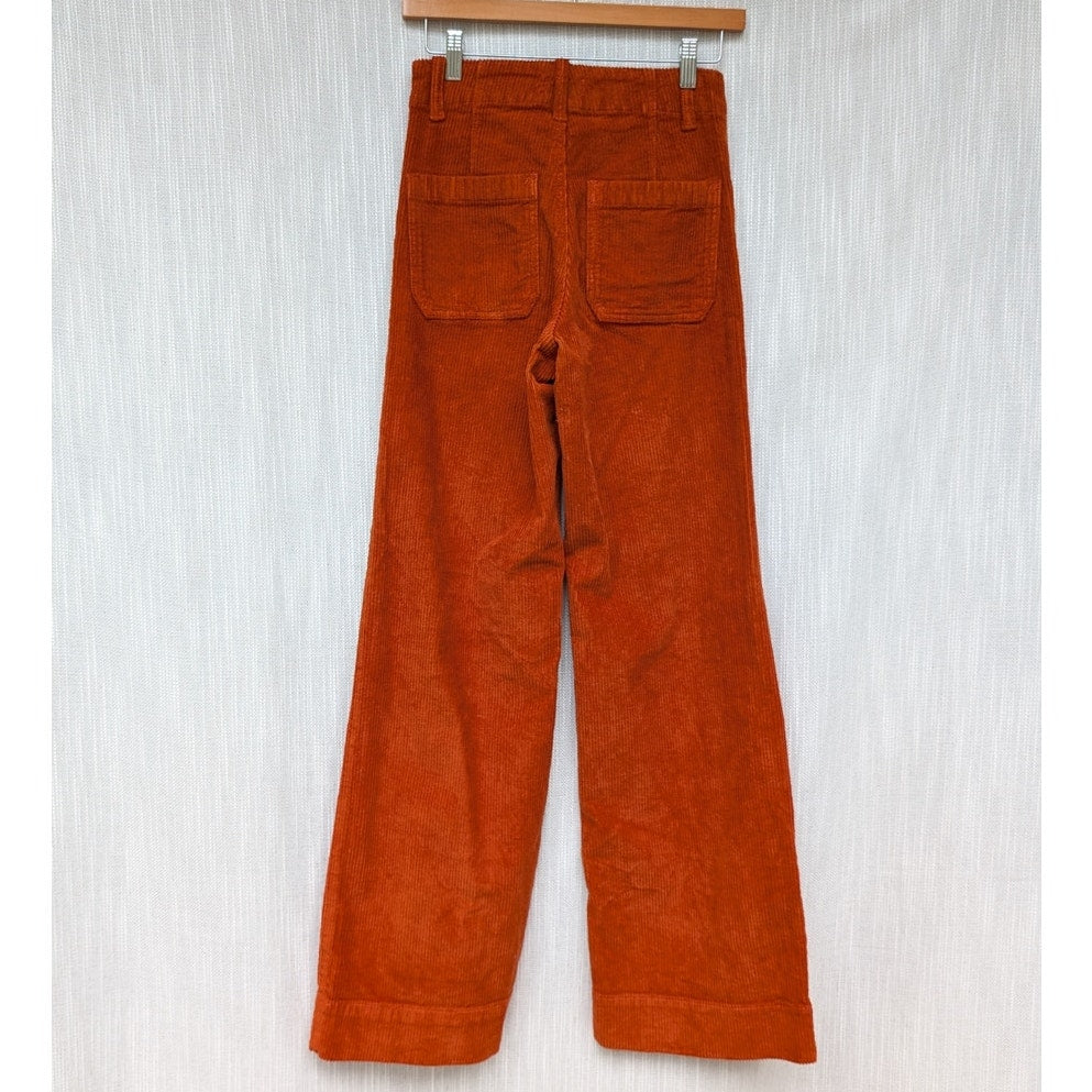 NWOT Favorite Daughter The Mischa Sedona Corduroy High-Rise Wide-Leg Pant, sz 24