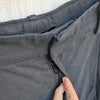 NWT Madewell Black Tall Slouchy Straight Pants in Drapey Twill NS449, Size 12