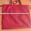 Etro Milano Red Leather Tote Bag Made in Italy Large Shopper Shoulder Bag